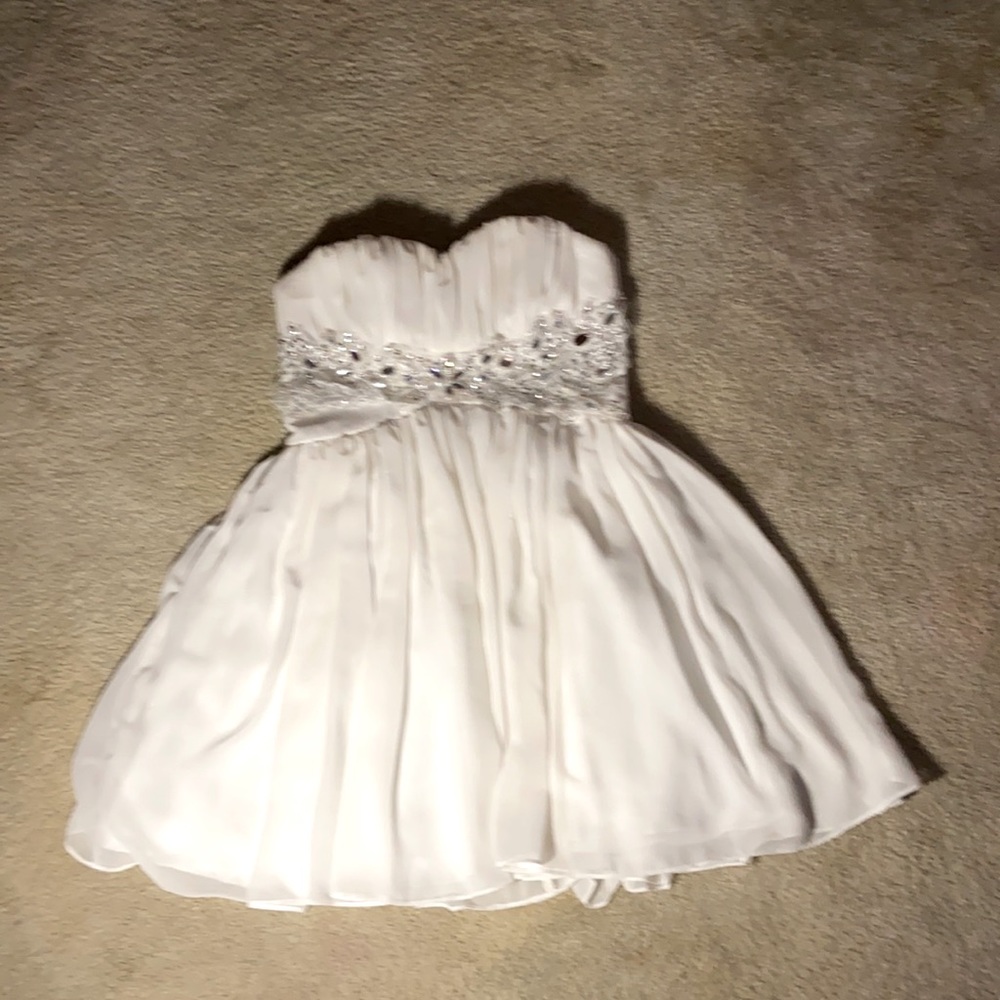 White Beaded Dress